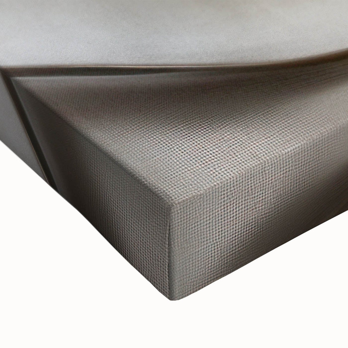 Sculpted Waves – Silver Fluid Abstract Wall Art in Soft Tones