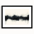 Large Black and White Abstract Wall Art - Monochrome Canvas Painting