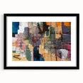 Geometric Abstract Art Prints – Urban Color Blocks & Linework