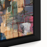 Geometric Abstract Art Prints – Urban Color Blocks & Linework