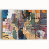 Geometric Abstract Art Prints – Urban Color Blocks & Linework