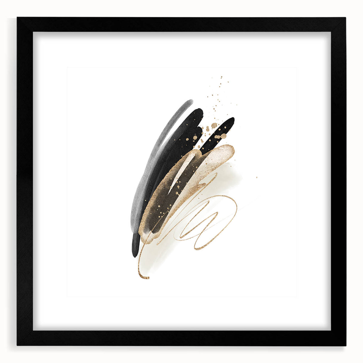Abstract Geometric Framed Art – Minimalist Wall Art for Modern Homes