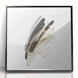 Abstract Geometric Framed Art – Minimalist Wall Art for Modern Homes