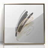 Abstract Geometric Framed Art – Minimalist Wall Art for Modern Homes