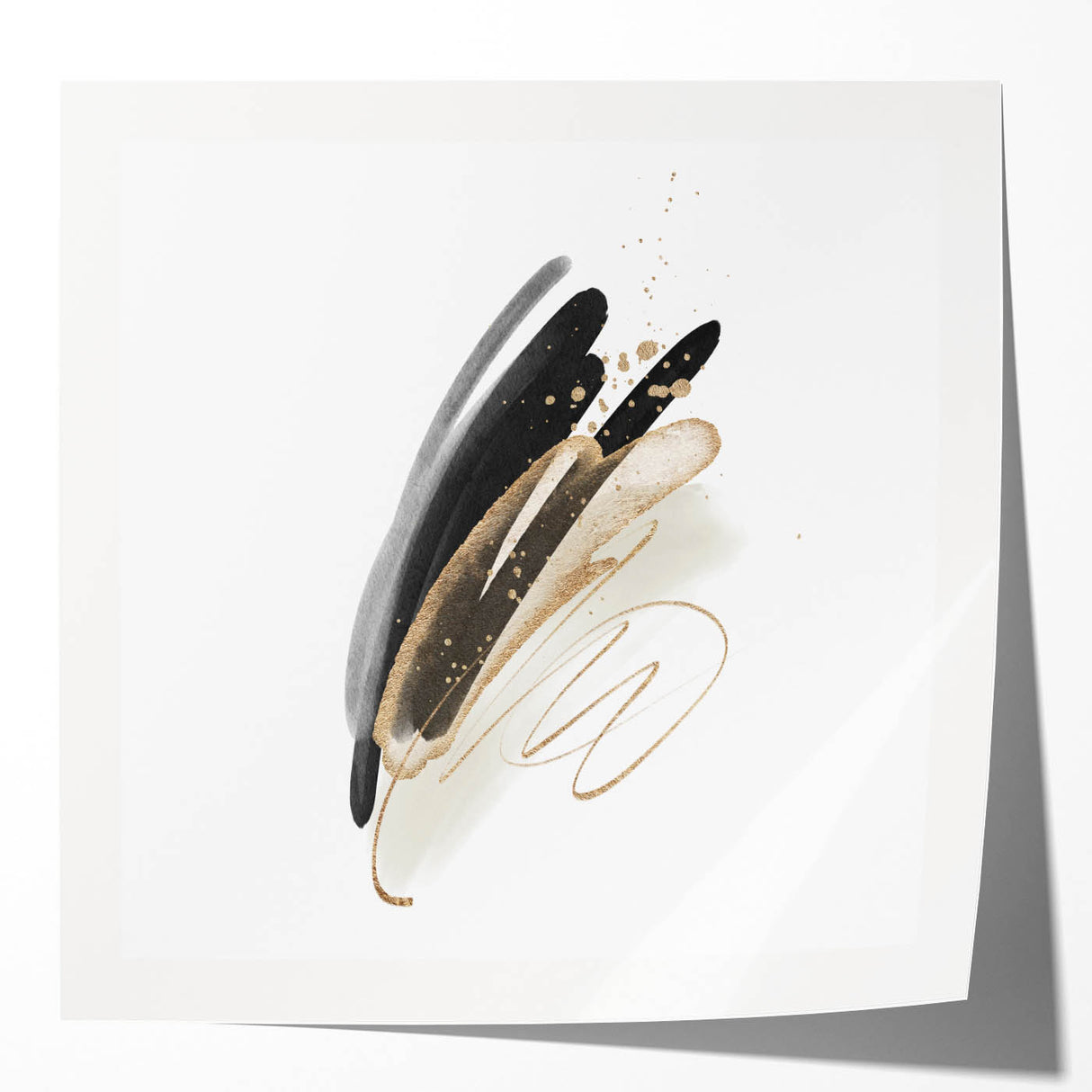 Abstract Geometric Framed Art – Minimalist Wall Art for Modern Homes