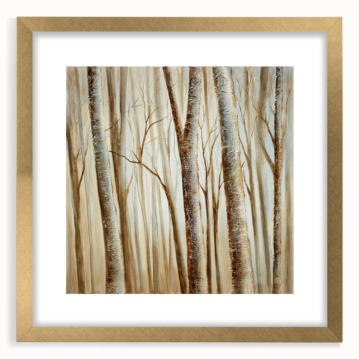 Peaceful Scenery Framed Art – Calming Forest Landscape Canvas