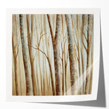 Peaceful Scenery Framed Art – Calming Forest Landscape Canvas