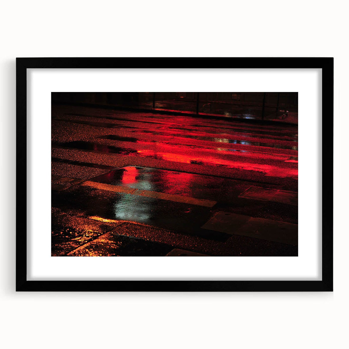 Urban Scenery Wall Art - Vibrant Cityscape Photography Print