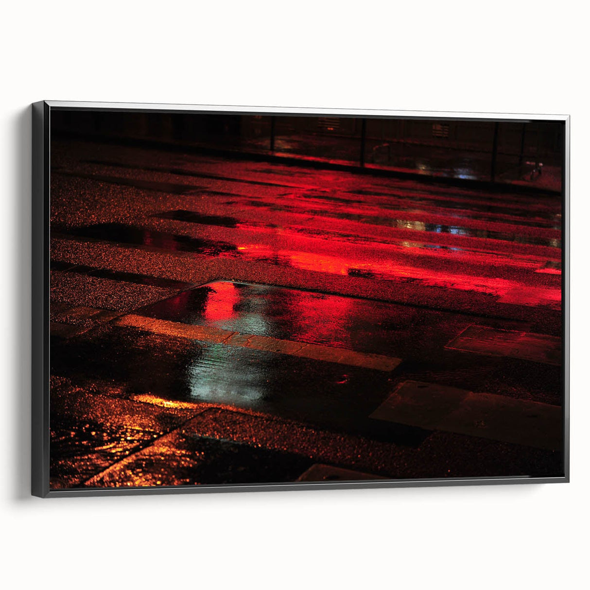 Urban Scenery Wall Art - Vibrant Cityscape Photography Print