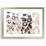 Earthen Harmony Abstracts – Blush and Black Modern Watercolor Wall Art