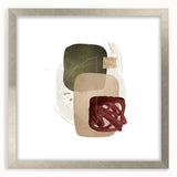 Geometric Minimalist Abstract Wall Art – Framed Modern Canvas Print