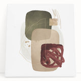 Geometric Minimalist Abstract Wall Art – Framed Modern Canvas Print