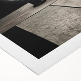 Contemporary Minimalist Nature Art – Night Lamp on Wooden Texture