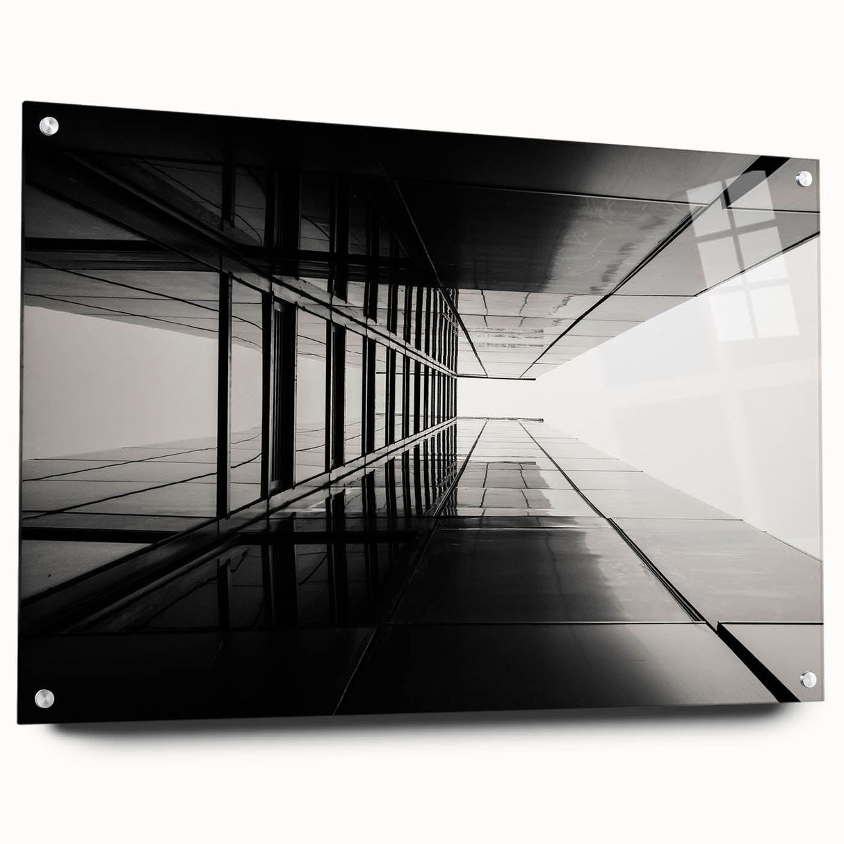 Urban Architectural Wall Art - Contemporary Cityscape Print