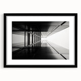 Urban Architectural Wall Art - Contemporary Cityscape Print