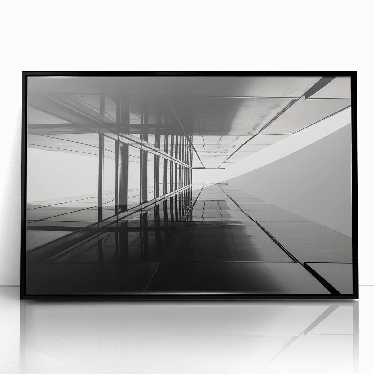Urban Architectural Wall Art - Contemporary Cityscape Print
