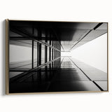 Urban Architectural Wall Art - Contemporary Cityscape Print