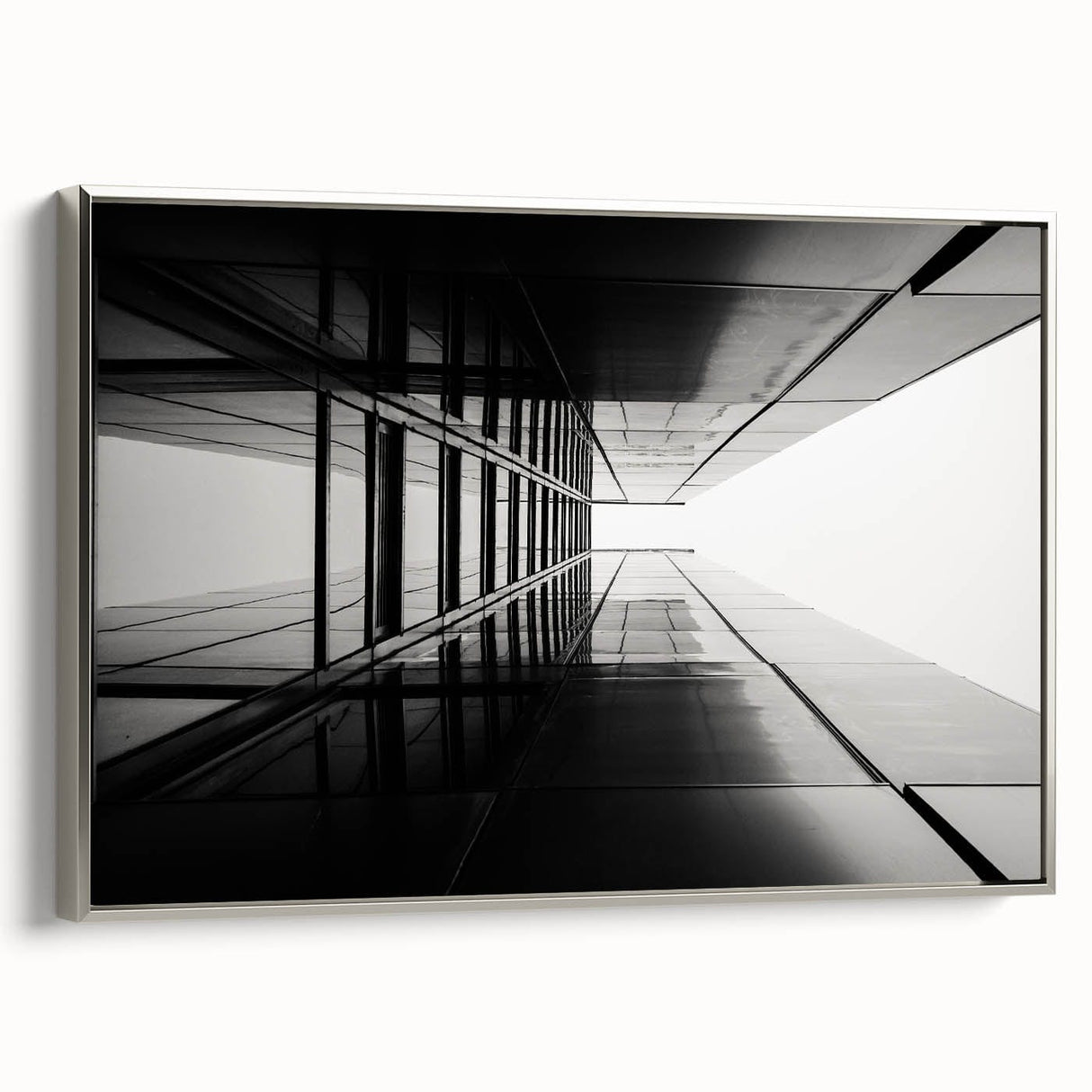 Urban Architectural Wall Art - Contemporary Cityscape Print