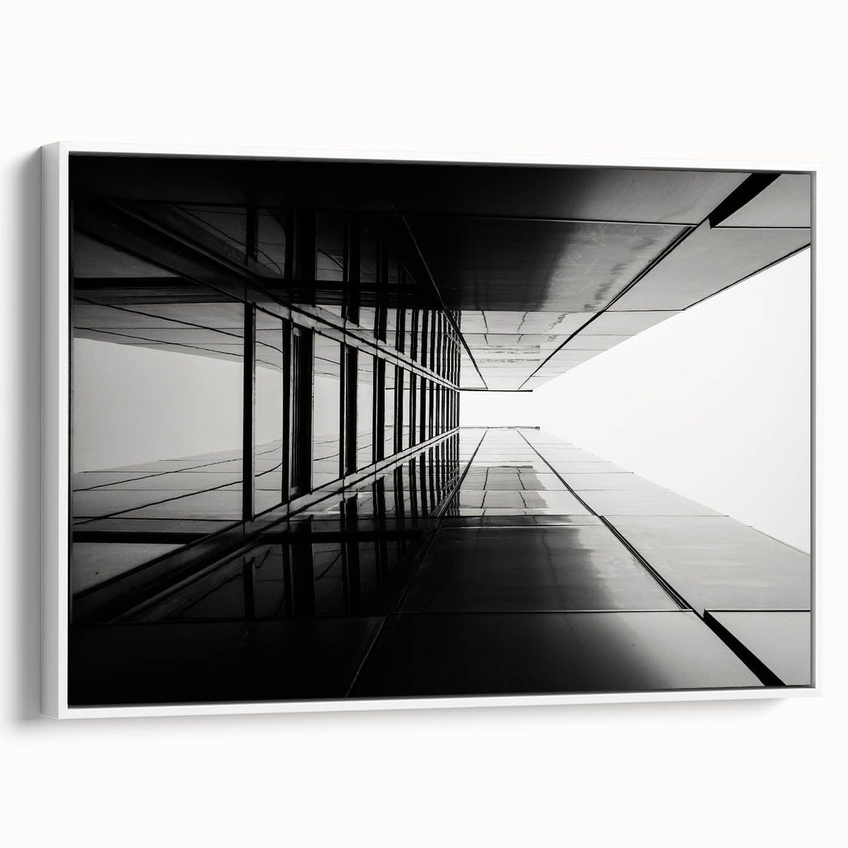 Urban Architectural Wall Art - Contemporary Cityscape Print