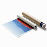 Vibrant Red Trees - Fine Art Photography Canvas Prints