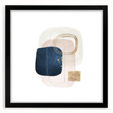 Contemporary Geometric Art for Interiors – Framed Minimalist Print