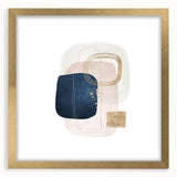 Contemporary Geometric Art for Interiors – Framed Minimalist Print