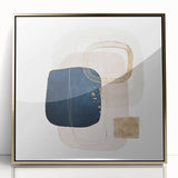 Contemporary Geometric Art for Interiors – Framed Minimalist Print