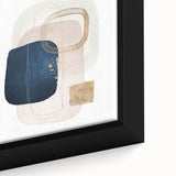 Contemporary Geometric Art for Interiors – Framed Minimalist Print