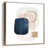 Contemporary Geometric Art for Interiors – Framed Minimalist Print