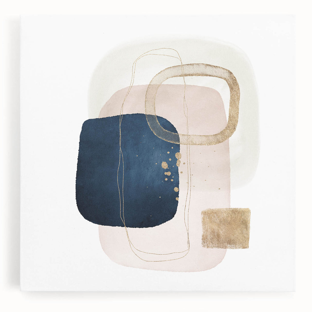 Contemporary Geometric Art for Interiors – Framed Minimalist Print