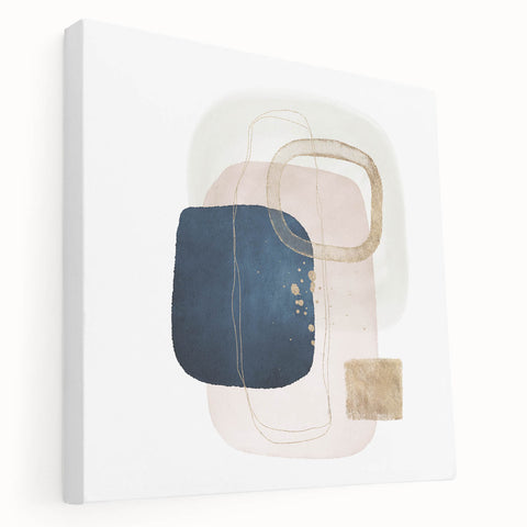 Contemporary Geometric Art for Interiors – Framed Minimalist Print