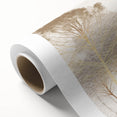 Minimalist Mountain Wall Art – Textured Golden Forest in Haze