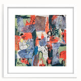 Large Abstract Wall Art – Vibrant Contemporary Canvas Painting