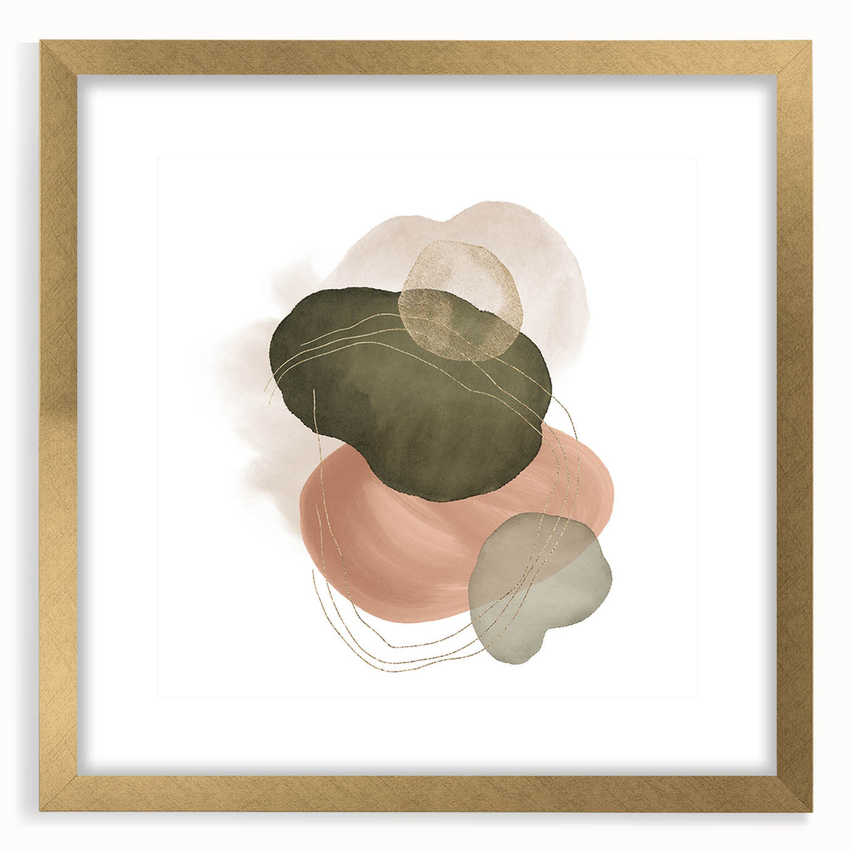 Geometric Art Prints for Home Decor – Minimalist Organic Wall Art