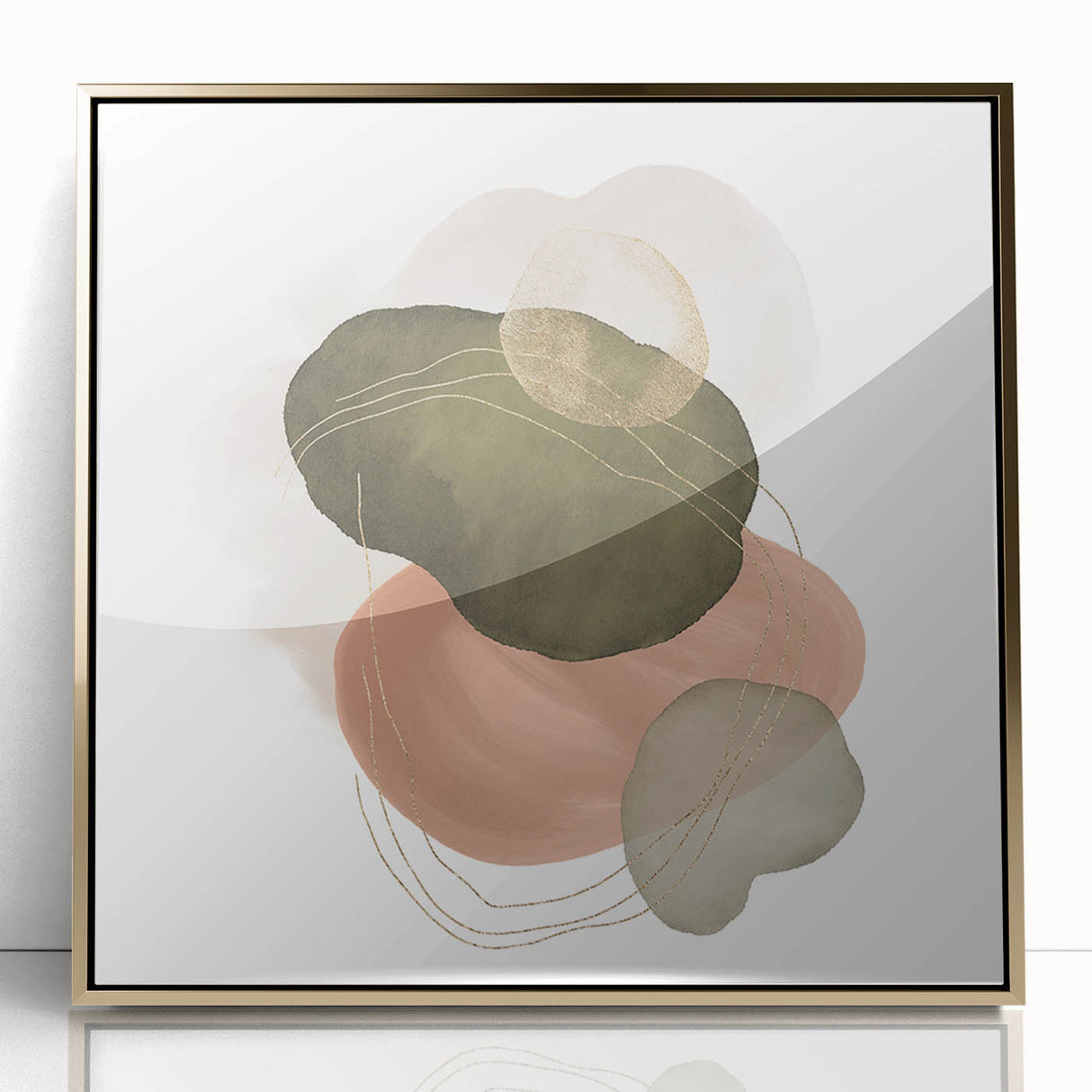 Geometric Art Prints for Home Decor – Minimalist Organic Wall Art