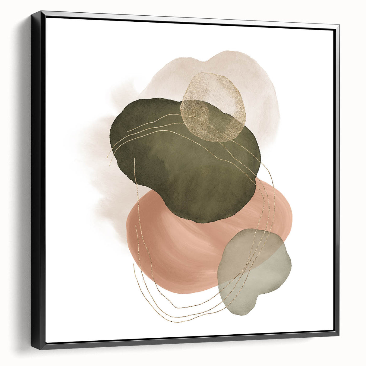 Geometric Art Prints for Home Decor – Minimalist Organic Wall Art