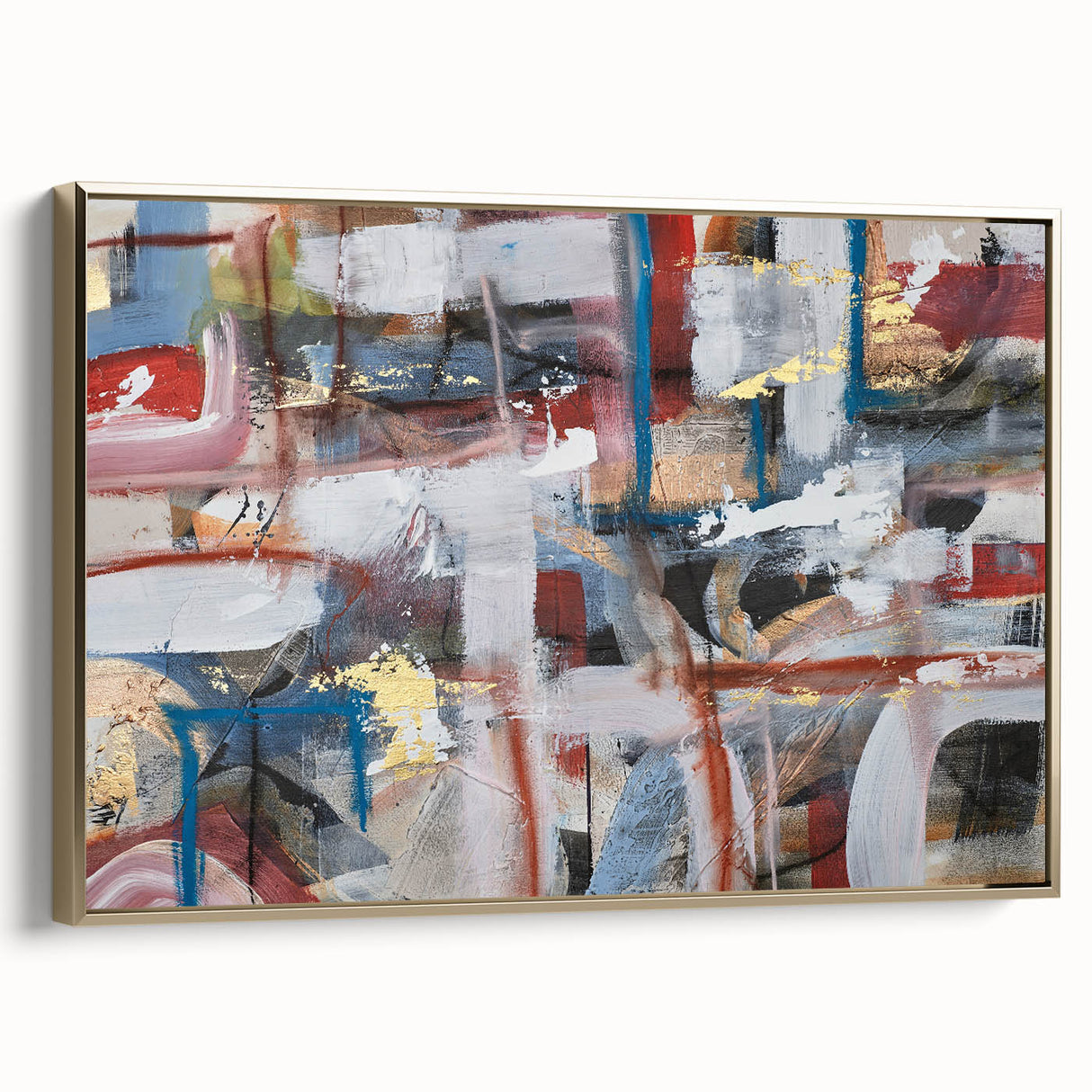 Large Modern Art Pieces - Multicolor Abstract Canvas Print