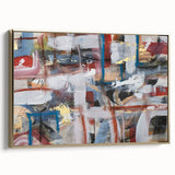 Large Modern Art Pieces - Multicolor Abstract Canvas Print