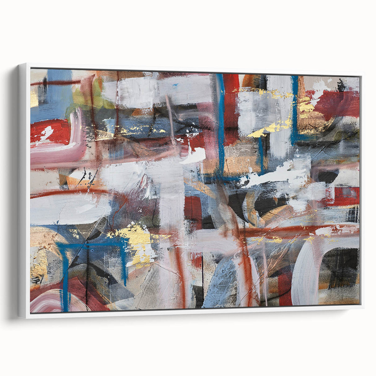 Large Modern Art Pieces - Multicolor Abstract Canvas Print