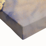 Celestial Depth – Contemporary Fluid Art Pieces in Gold and Blue