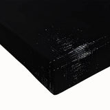 Black and White Geometric Wall Art - Modern Abstract Canvas Print