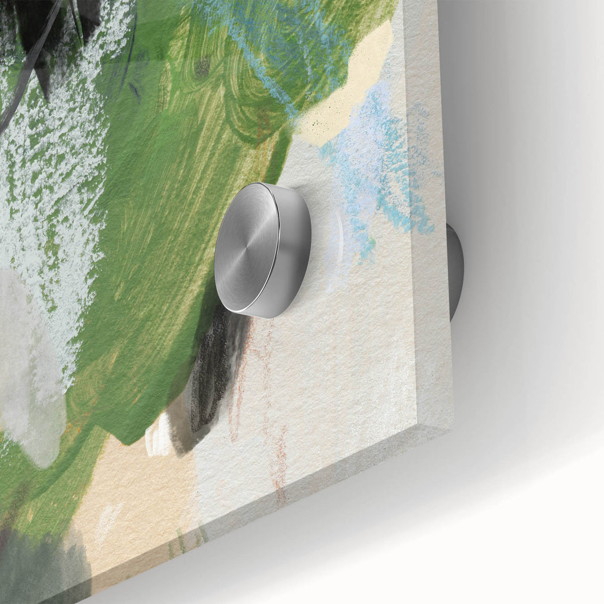 Earthen Harmony Abstracts – Green and Beige Nature-Inspired Wall Art