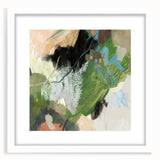 Earthen Harmony Abstracts – Green and Beige Nature-Inspired Wall Art