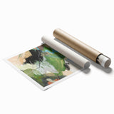Earthen Harmony Abstracts – Green and Beige Nature-Inspired Wall Art