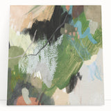 Earthen Harmony Abstracts – Green and Beige Nature-Inspired Wall Art