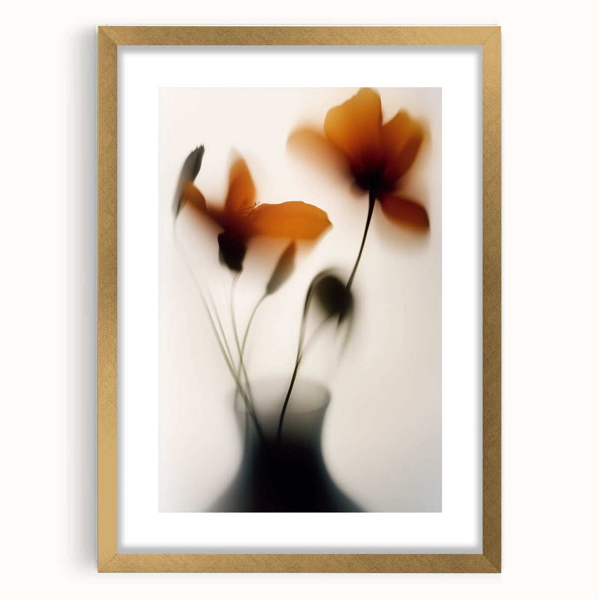 Dreamy Floral Silhouette - Fine Art Photography Wall Decor
