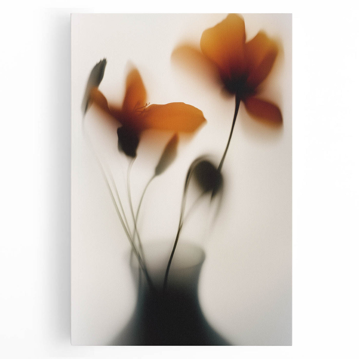 Dreamy Floral Silhouette - Fine Art Photography Wall Decor