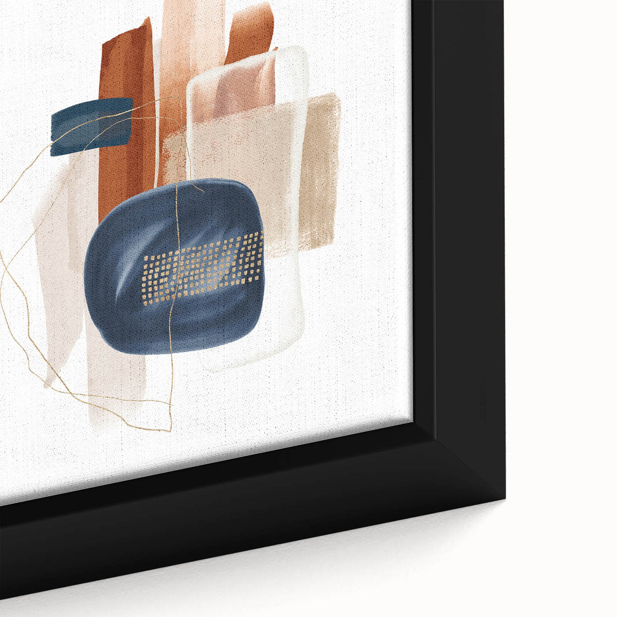 Modern Geometric Wall Decor – Abstract Minimalist Canvas Art Print