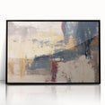 Modern Abstract Paintings – Moody Wall Art in Gold, Blue & Beige