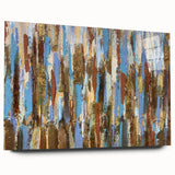 Calming Landscape Acrylic Prints – Rustic Abstract Wall Art